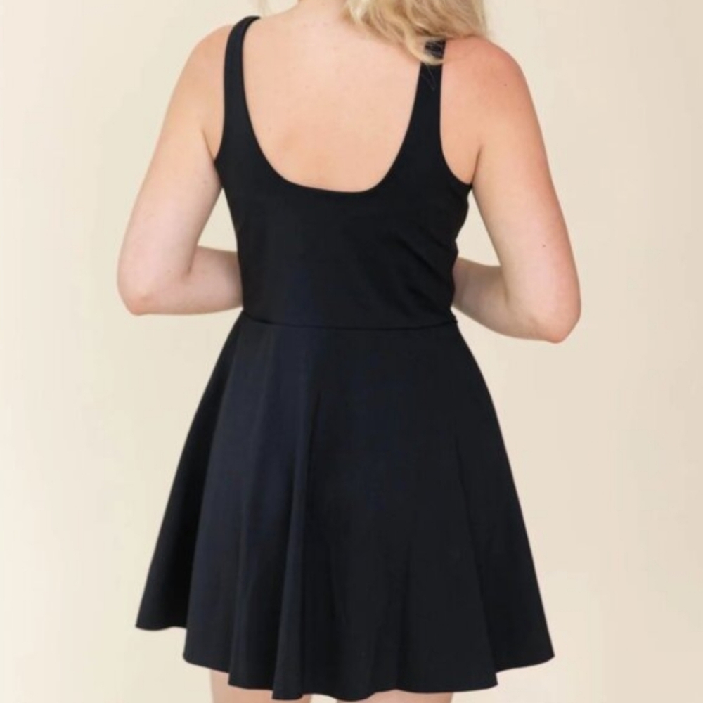 SPANX Black Get Moving Tank A-Line Mini Dress - Picture 3 of 15
